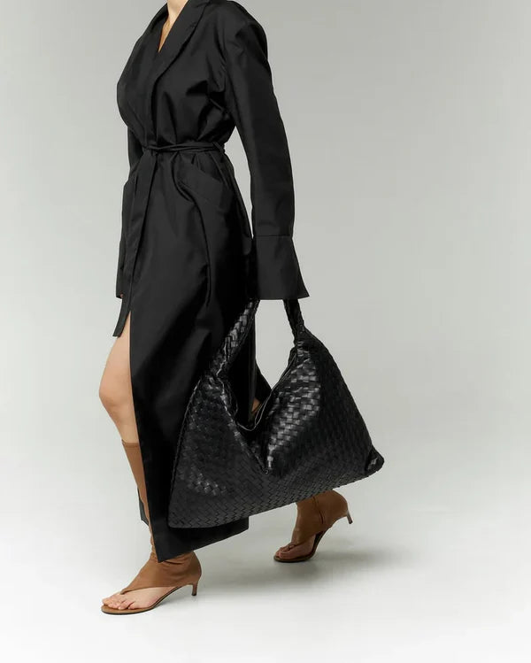 Bottega Veneta Large Hop Black