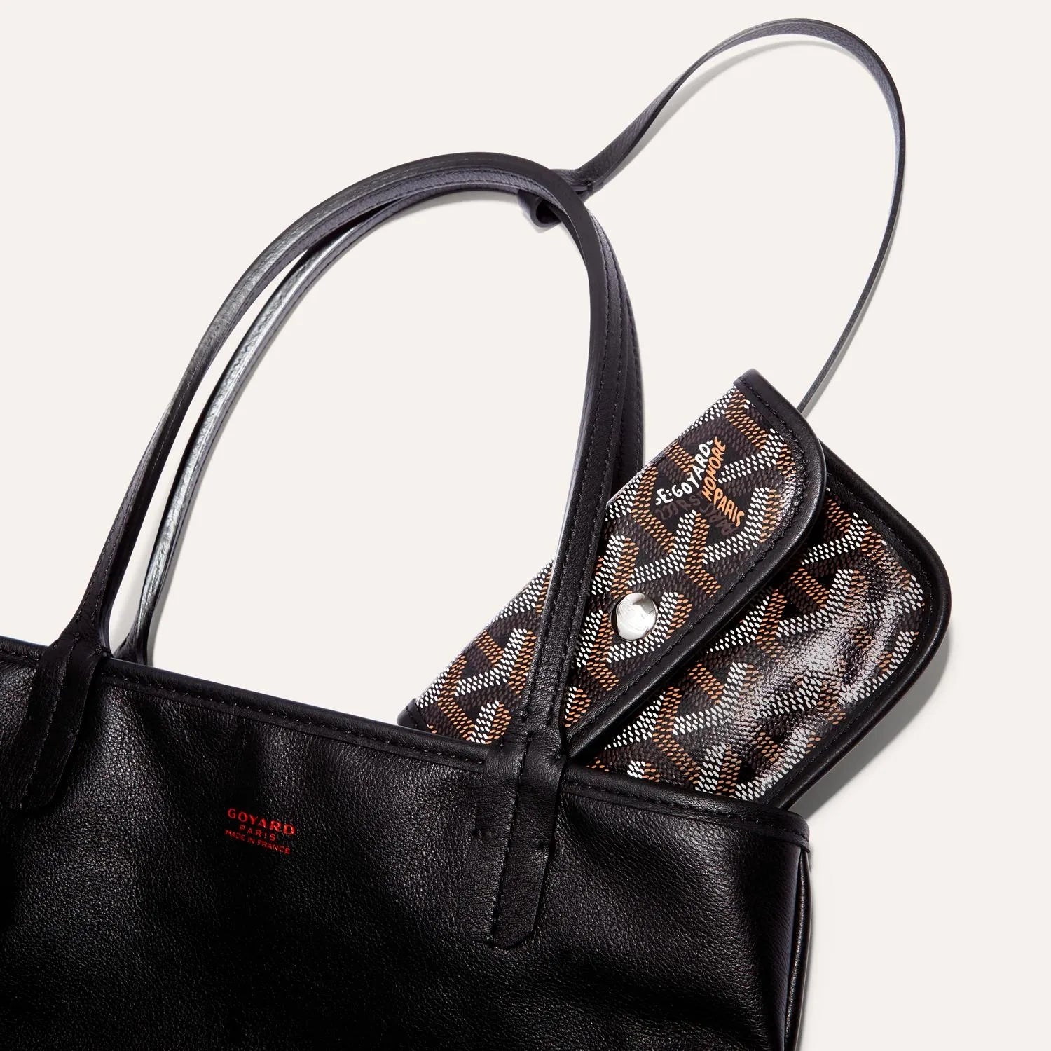 Goyard Anjou Mini Bag Black&Tan