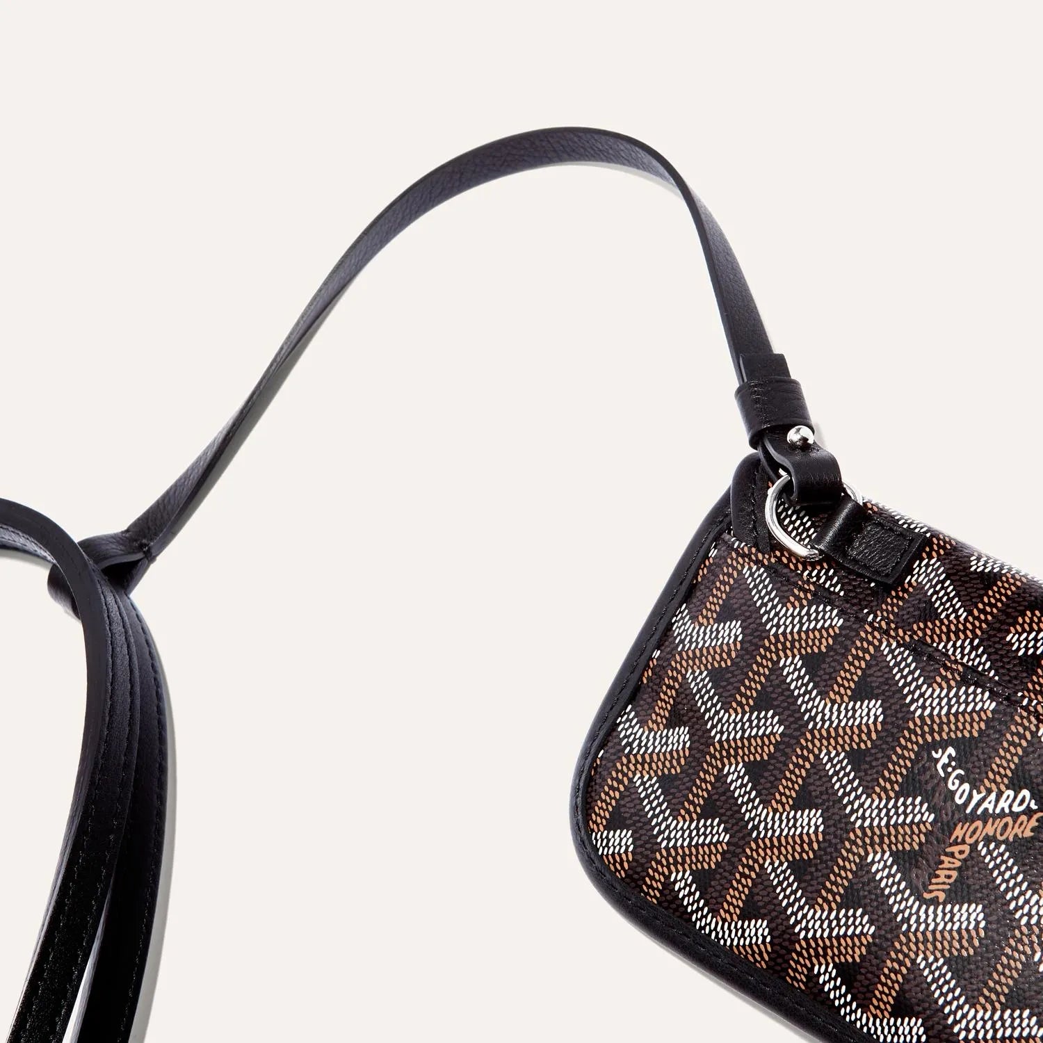 Goyard Anjou Mini Bag Black&Tan