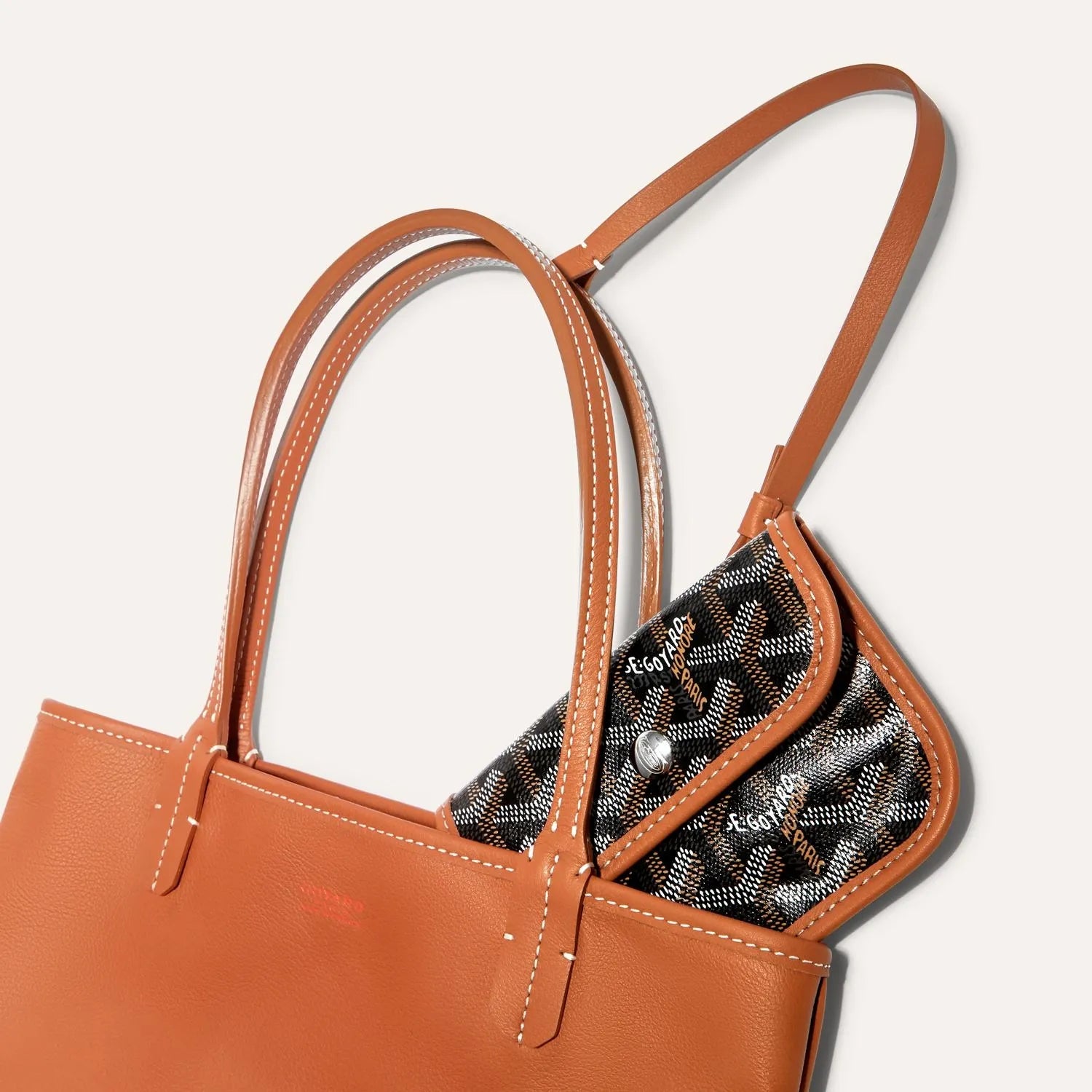 Goyard Anjou Mini Bag Black&Tan