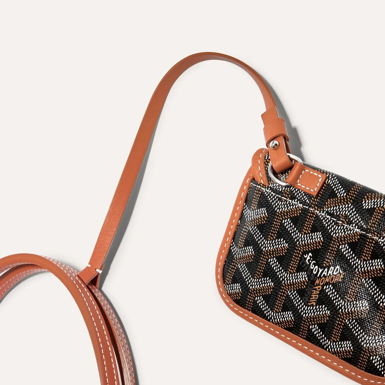 Goyard Anjou Mini Bag Black&Tan