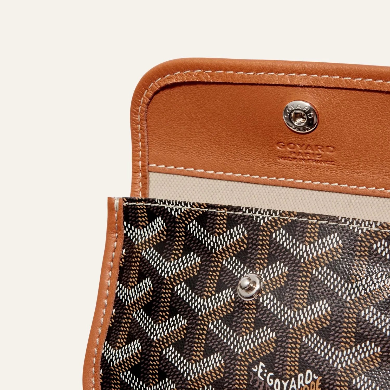 Goyard Anjou Mini Bag Black&Tan