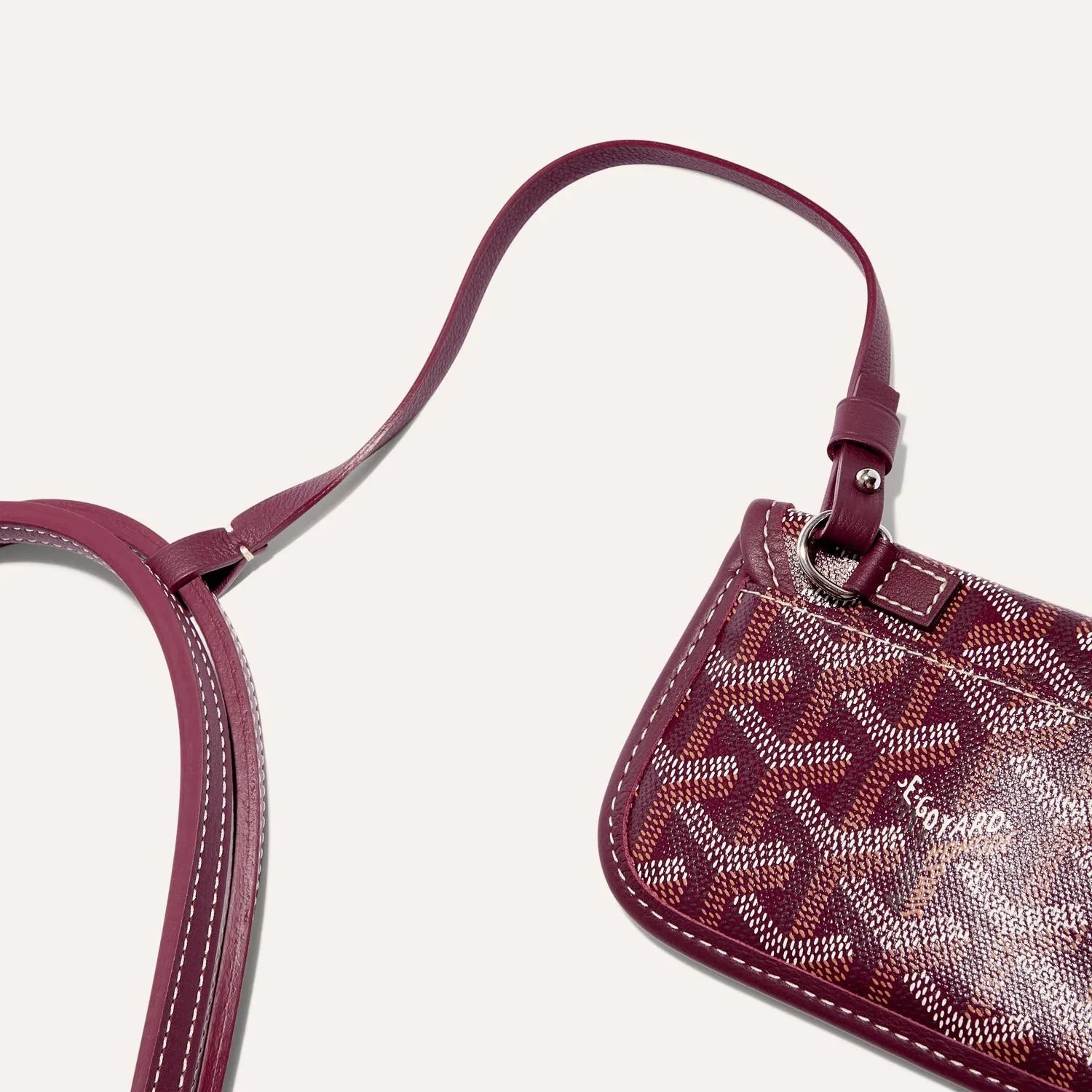 Goyard Anjou Mini Bag Burgundy