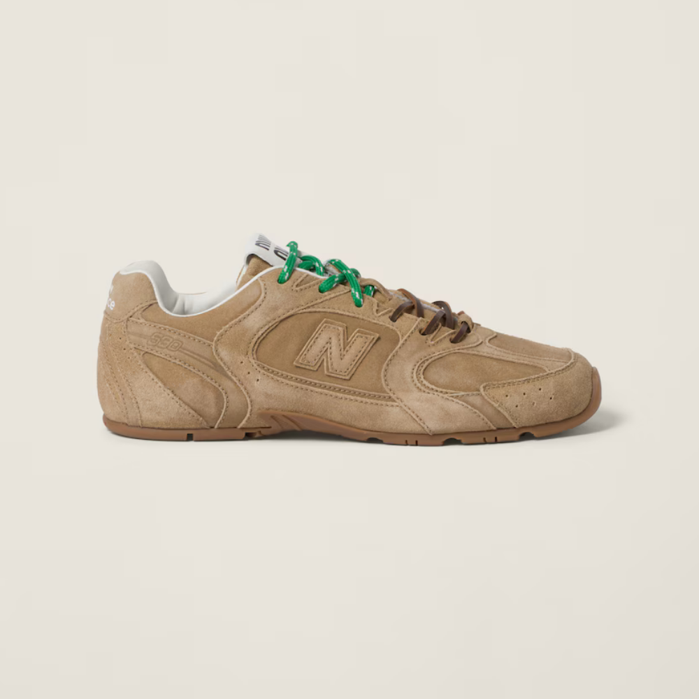 New Balance x Miu Miu 530 SL Sneaker Ekru Süet