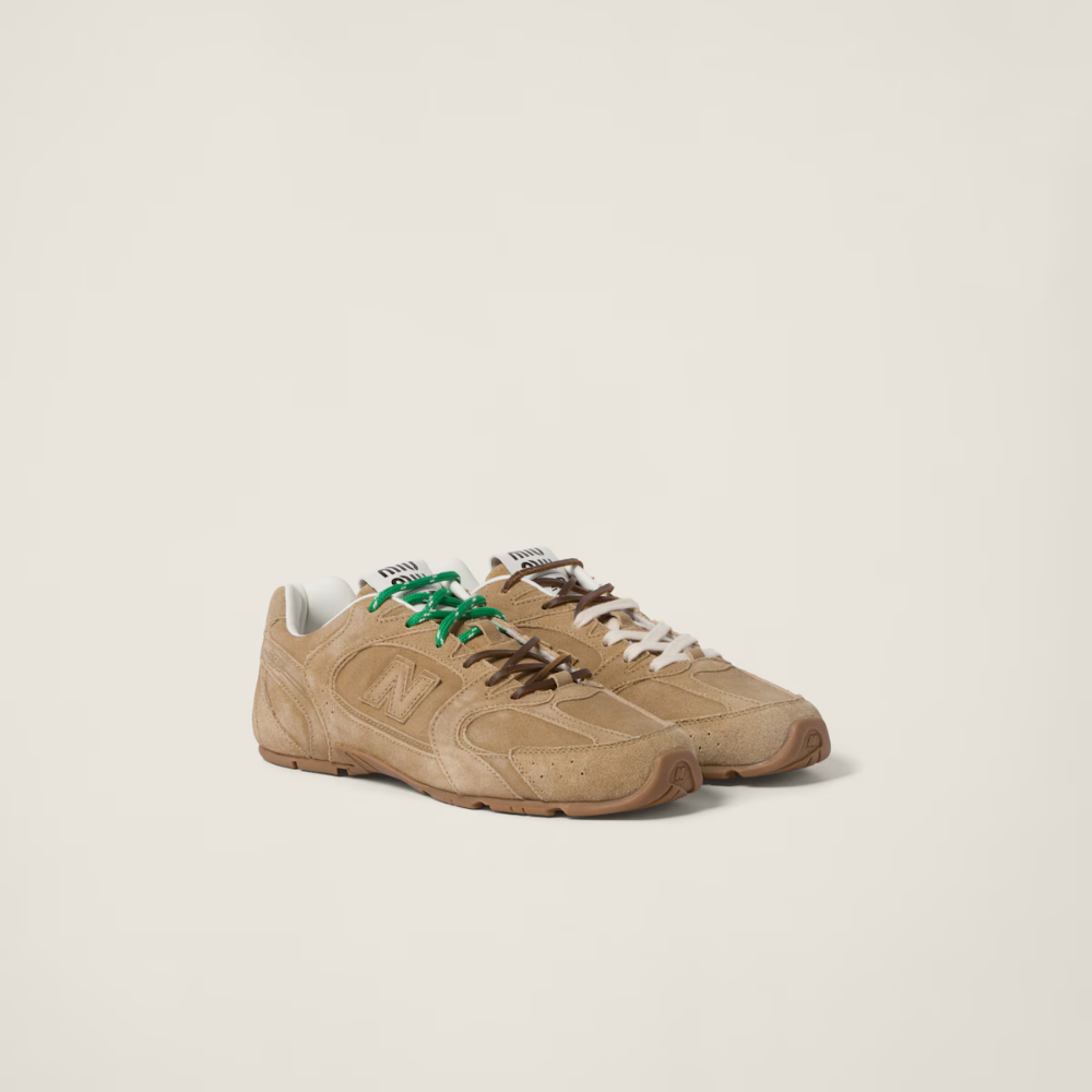 New Balance x Miu Miu 530 SL Sneaker Ekru Süet
