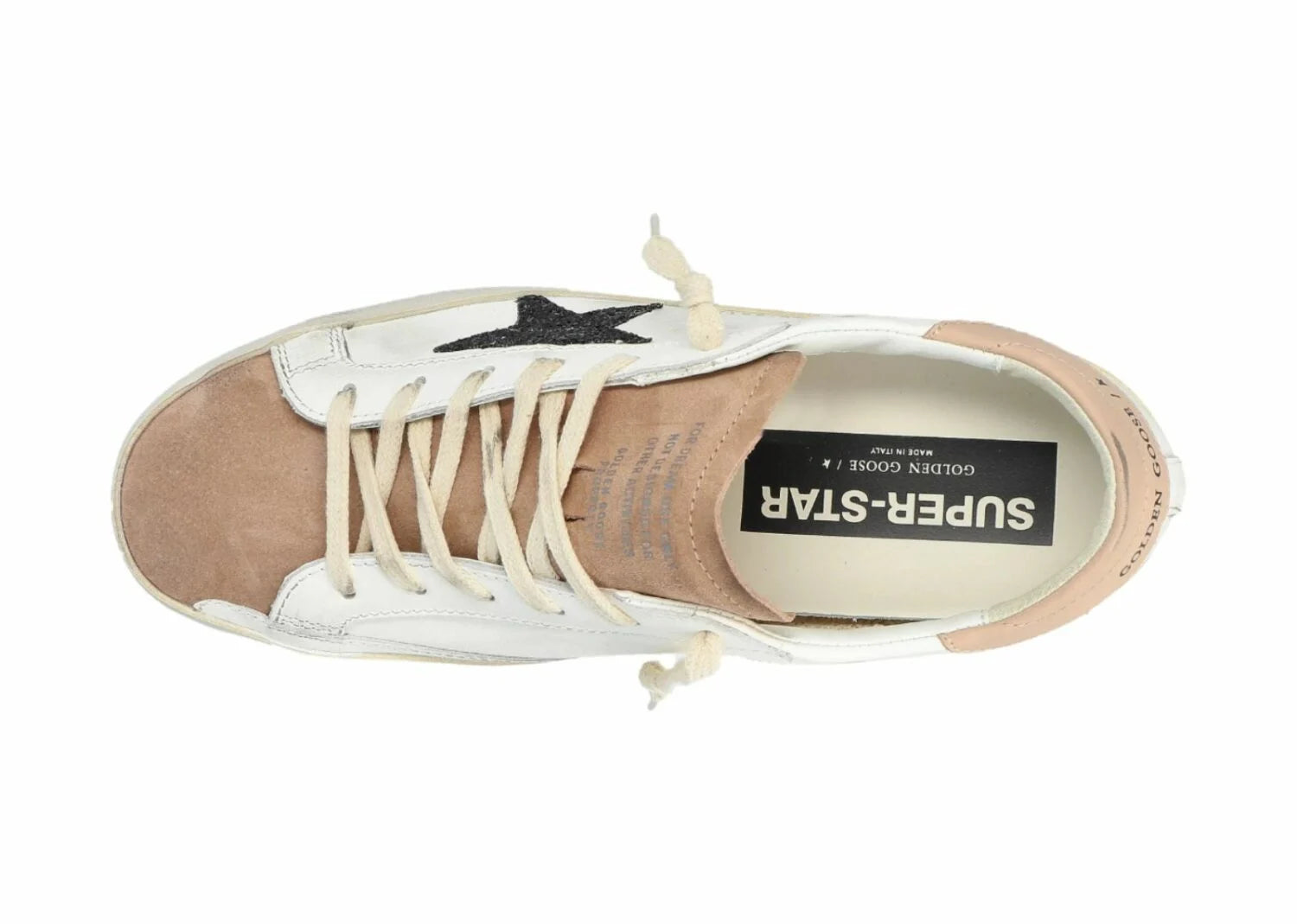 Golden Goose Super-Star Milk Pink Dark Blue