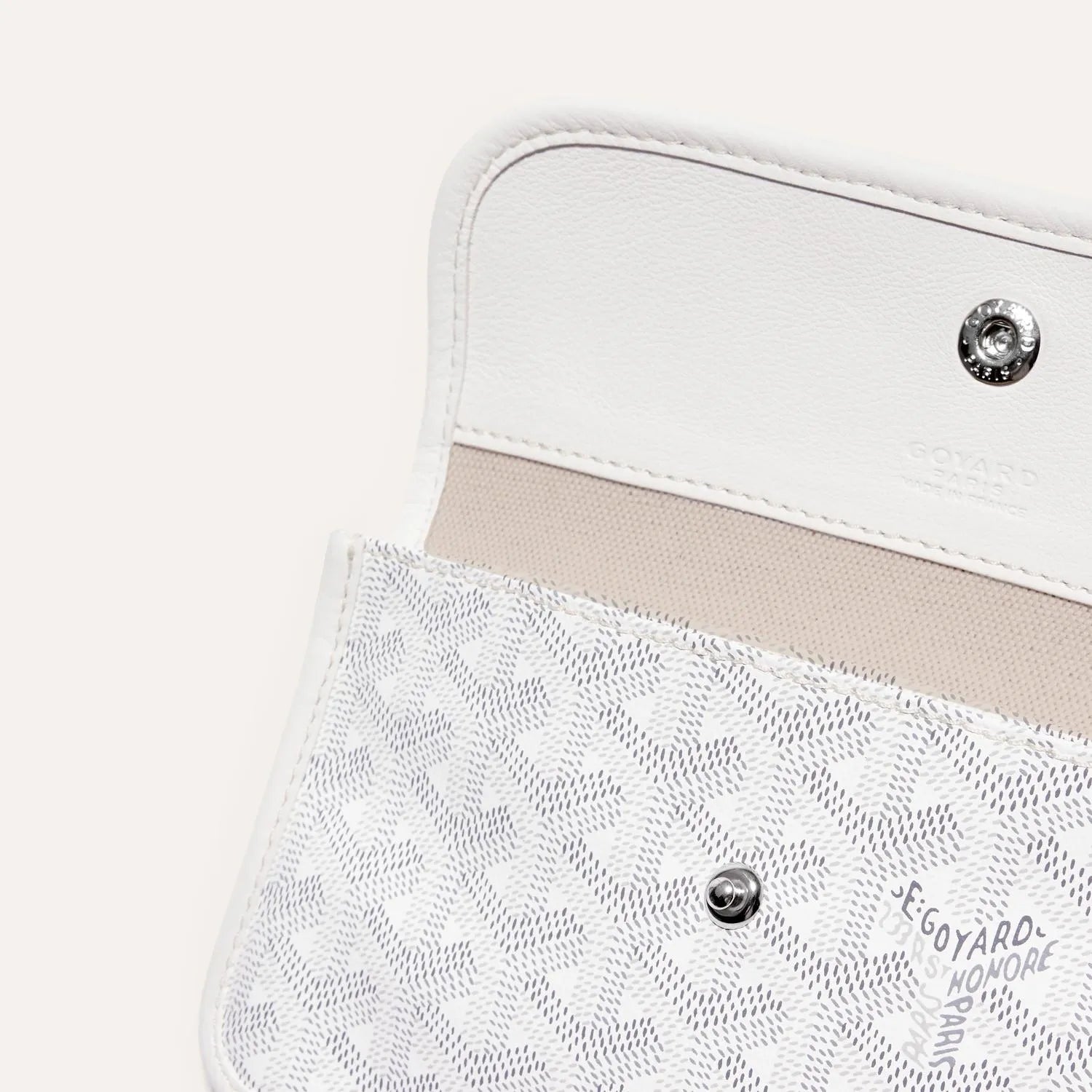 Goyard Saint Louis GM Bag White