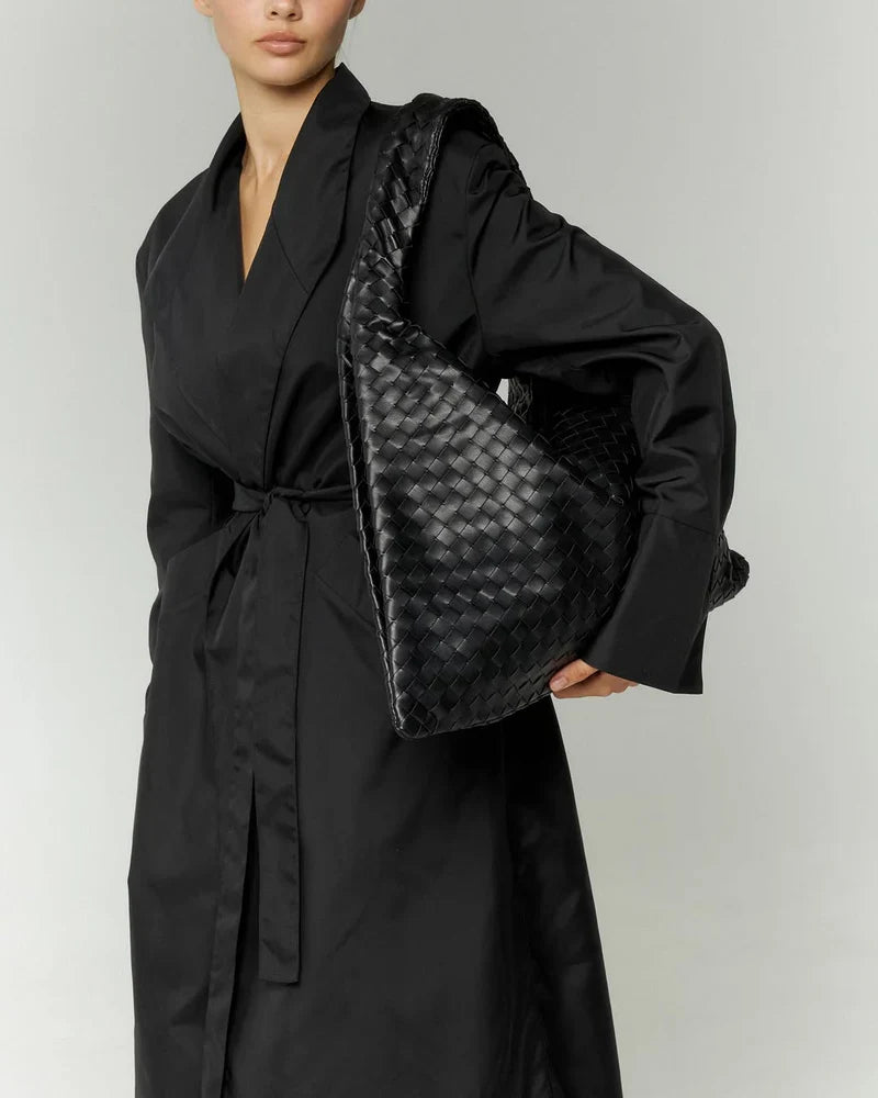 Bottega Veneta Large Hop Black