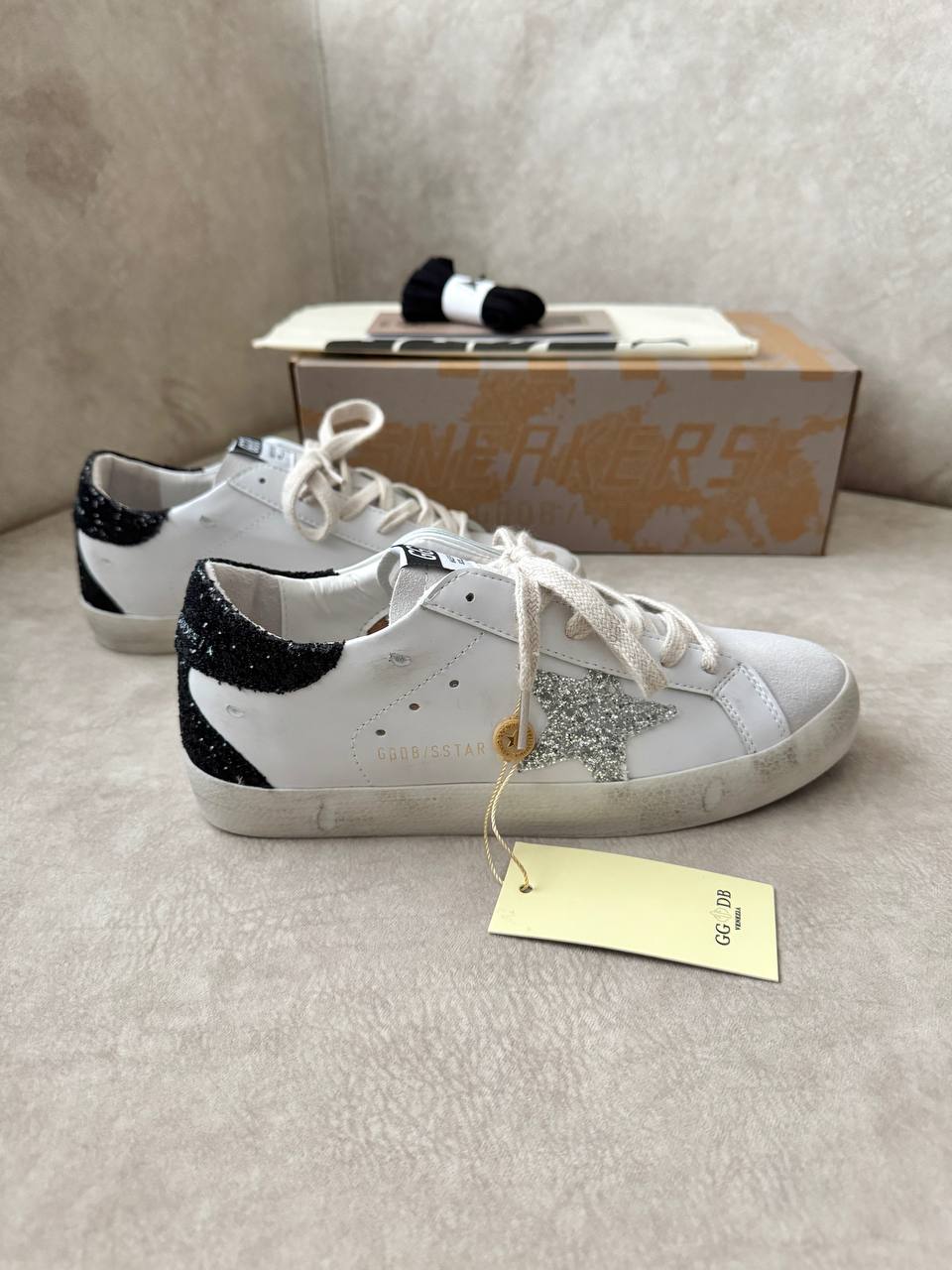 Golden Goose Silver Nova Sneakers