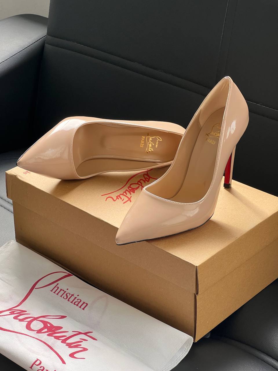 Christian Louboutin So Kate 120 Cream