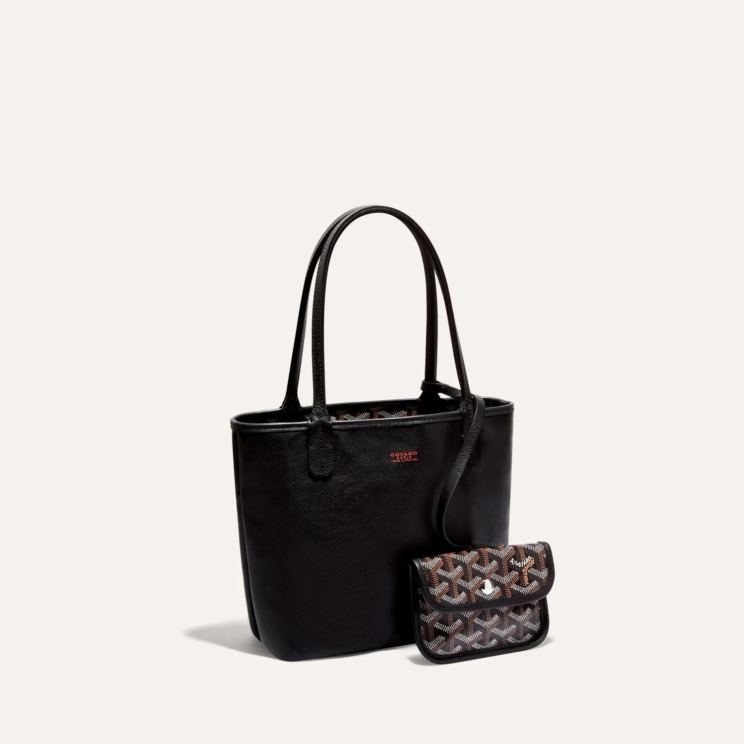 Goyard Anjou Mini Bag Black&Tan