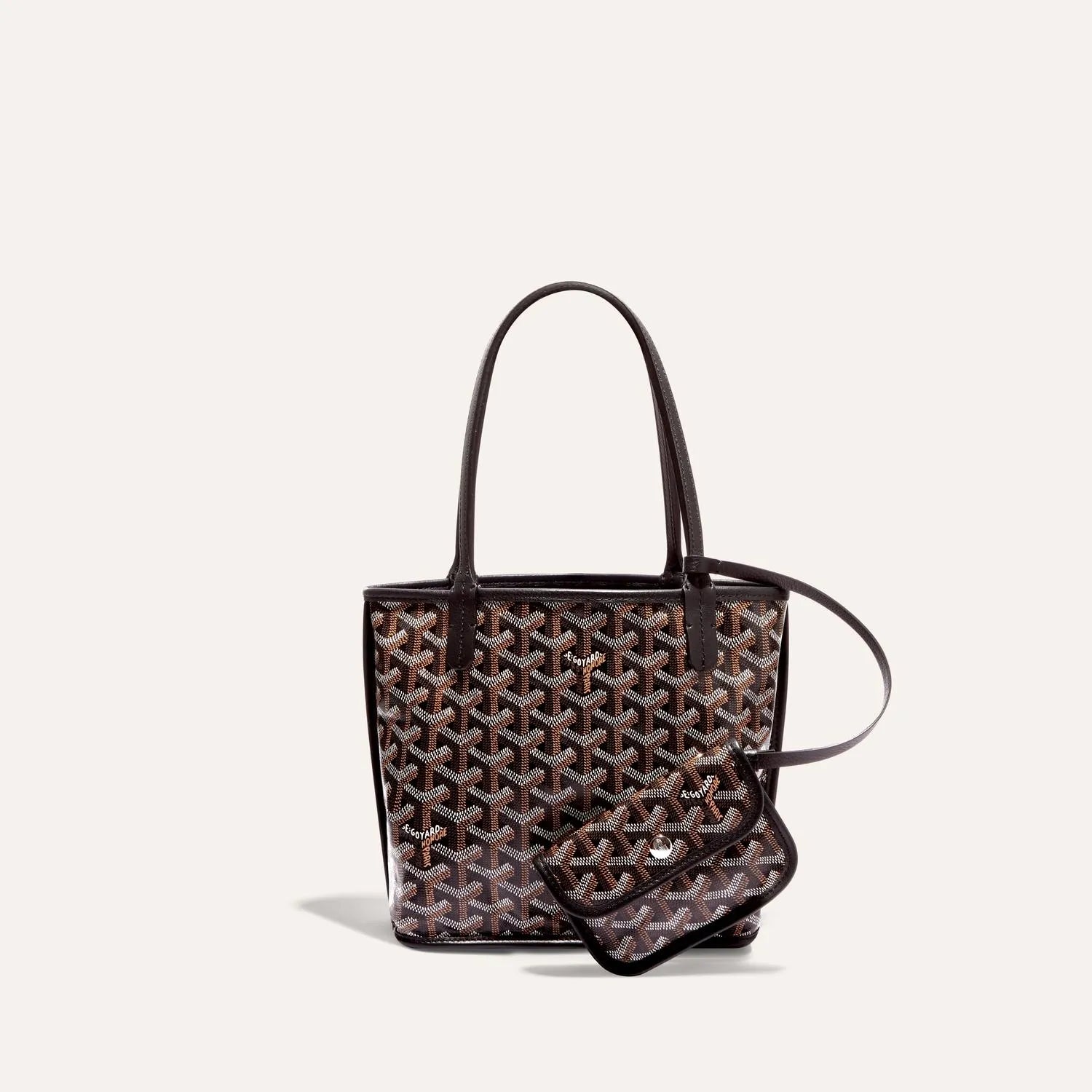 Goyard Anjou Mini Bag Black&Tan