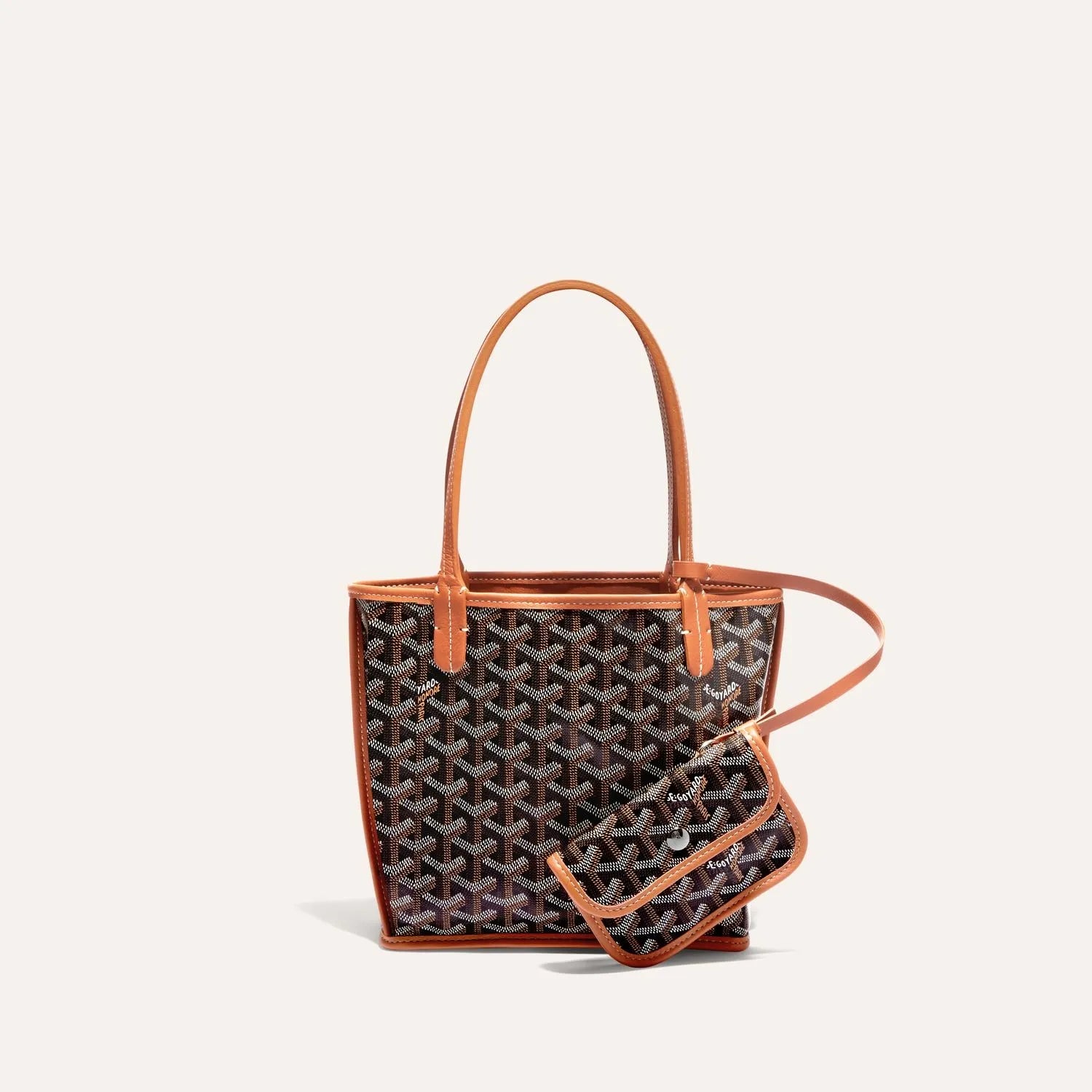 Goyard Anjou Mini Bag Black&Tan