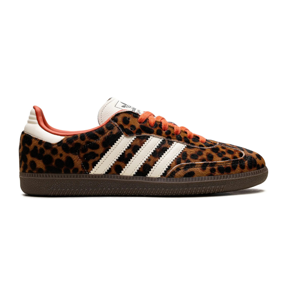 Adidas Samba OG "Leopard/Cream Orange"