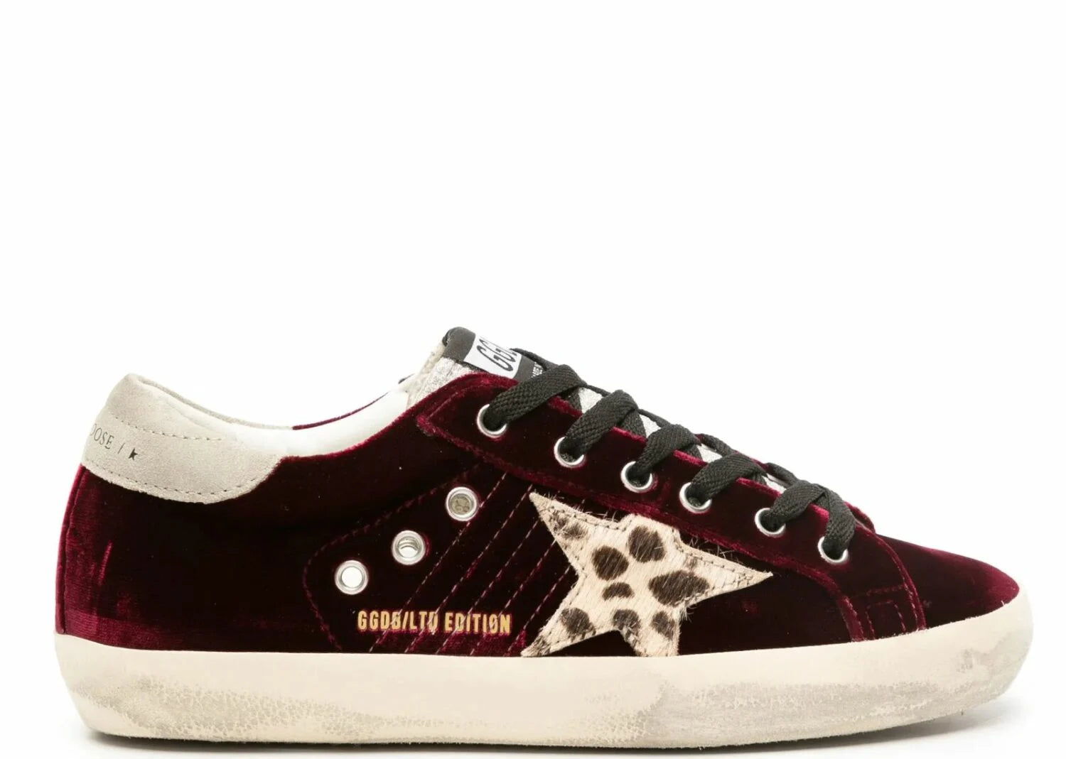 Golden Goose Super-Star Ruby Red Velvet