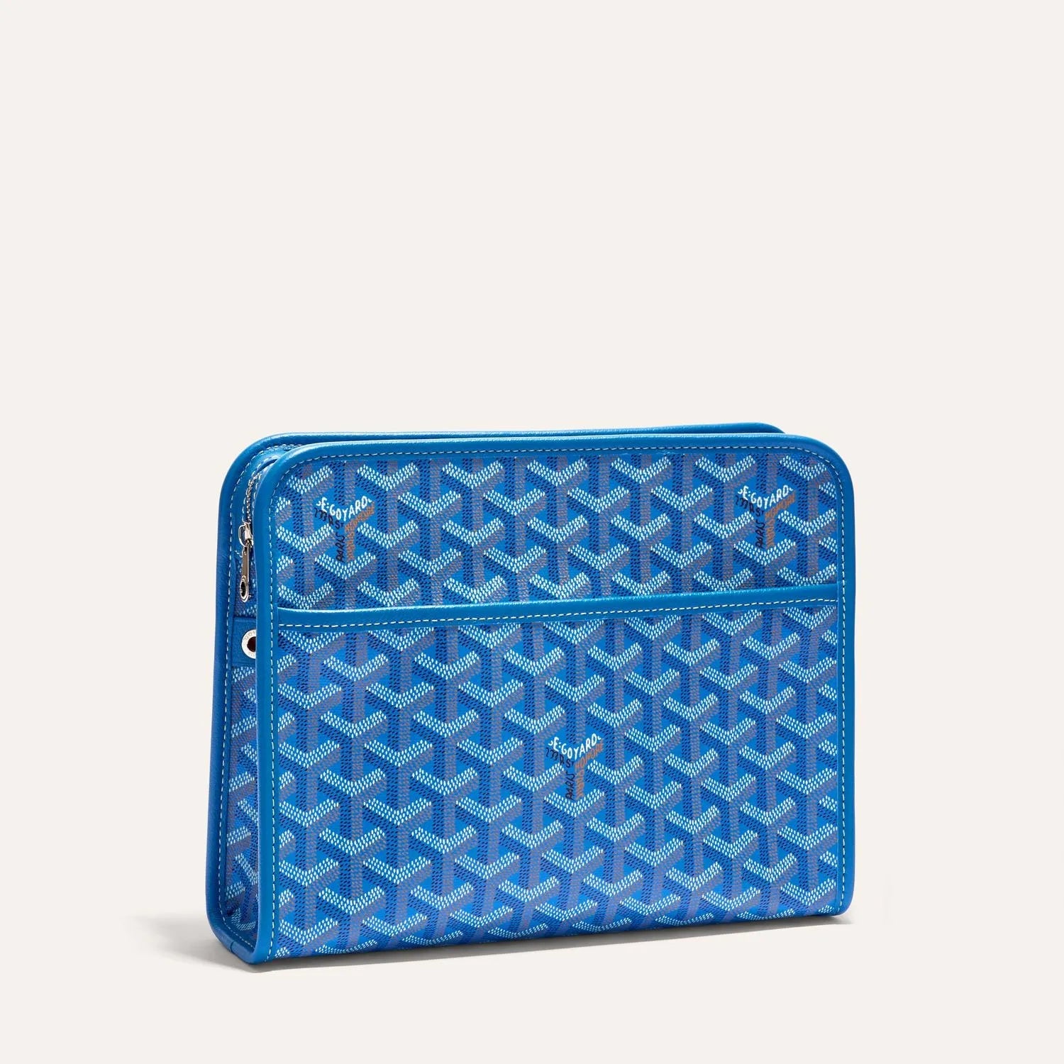 Goyard Jouvence MM Toiletry Bag Sky Blue