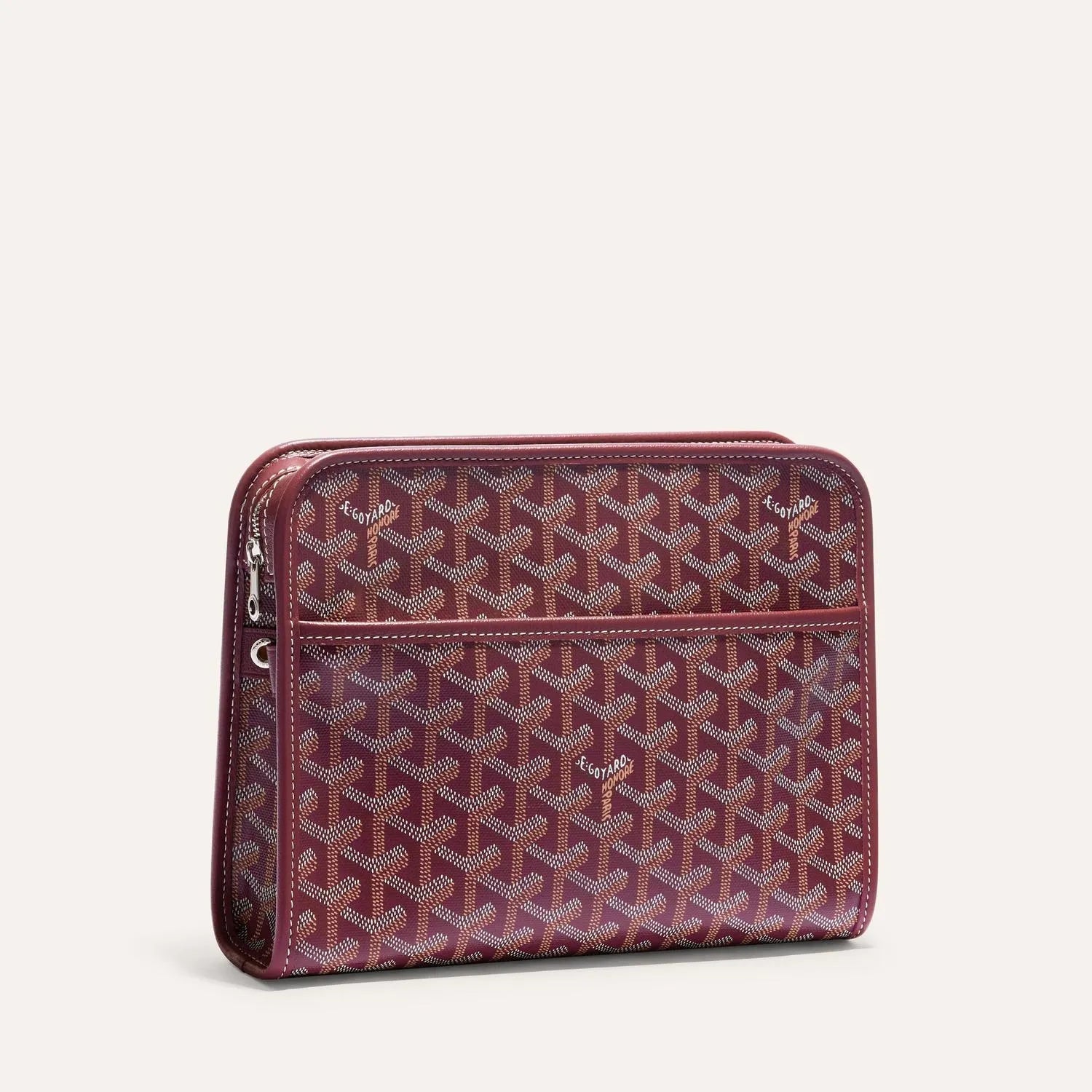 Goyard Jouvence MM Toiletry Bag Burgundy