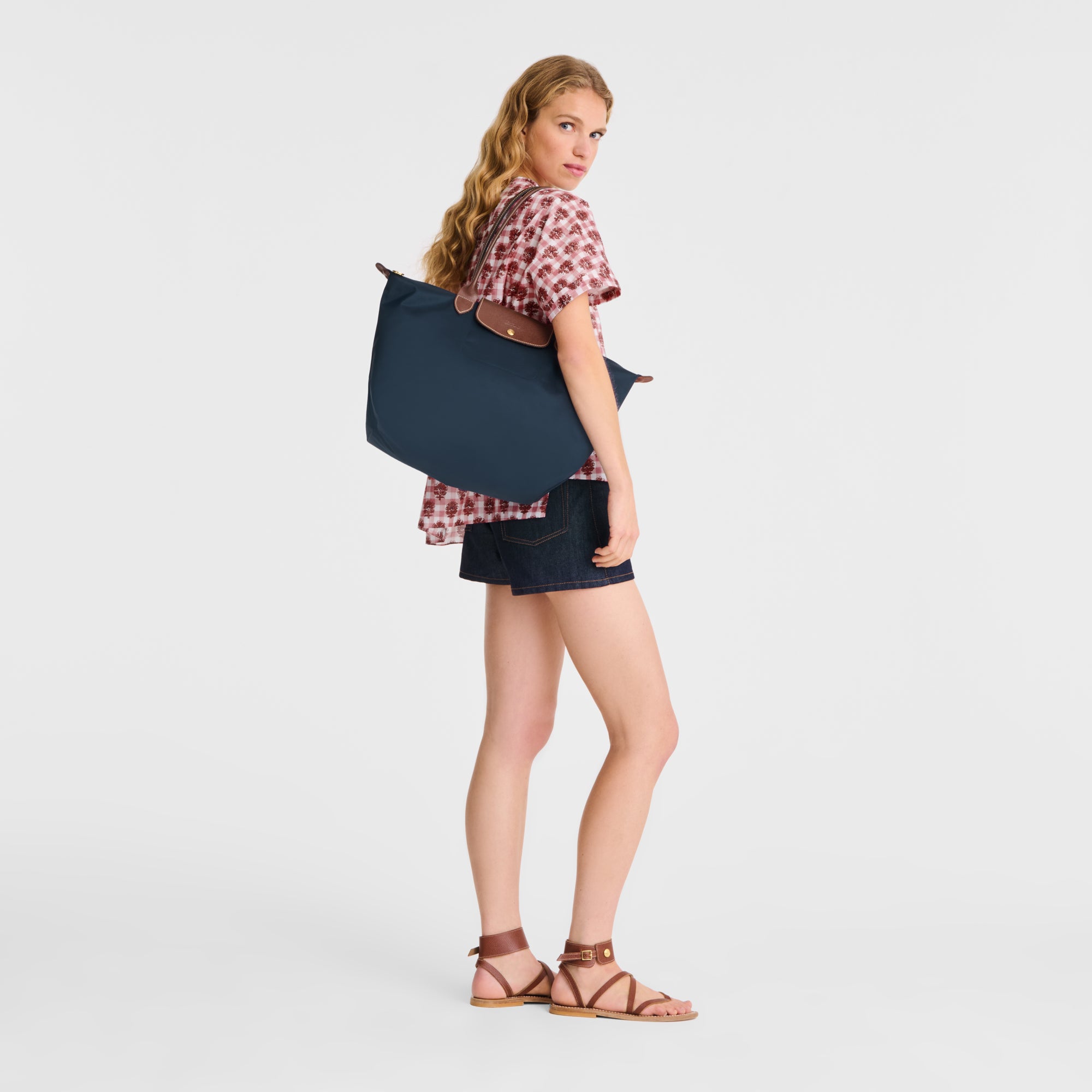 Longchamp Le Pliage Original Large Navy
