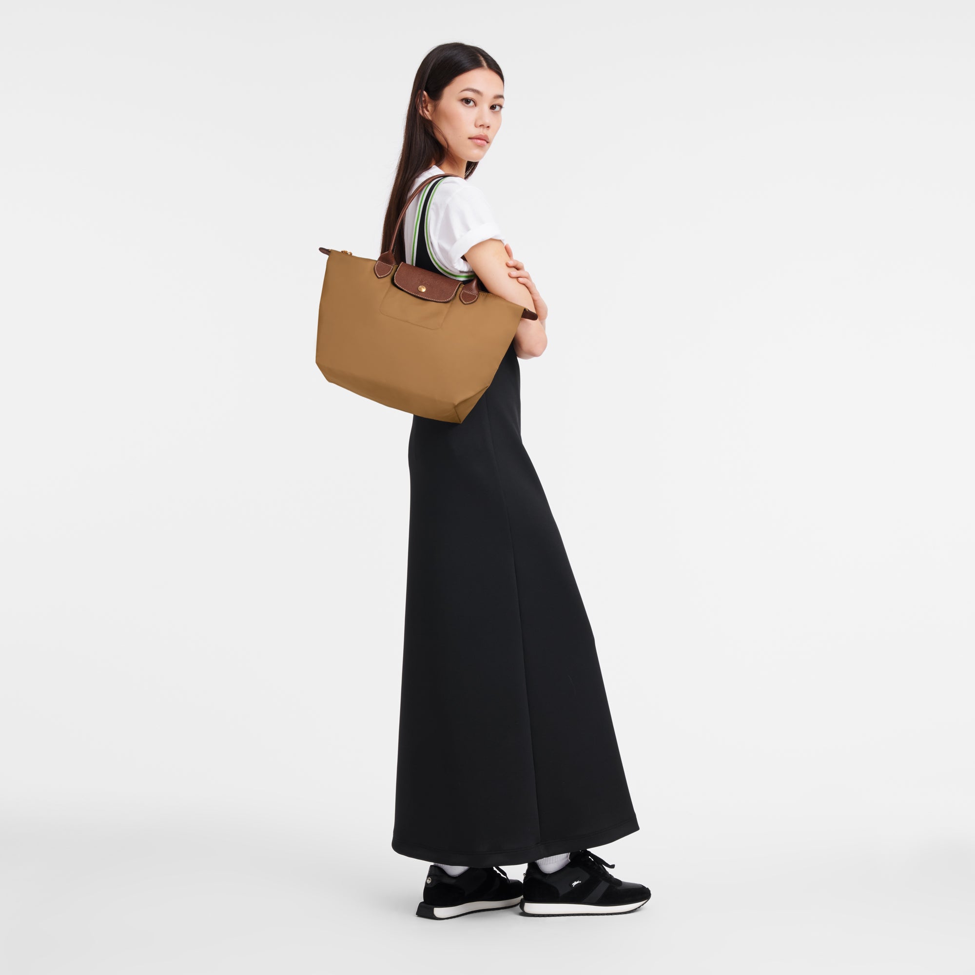 Longchamp Le Pliage Original Medium Fawn