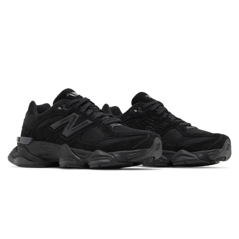 New Balance 9060 Triple Black Suede