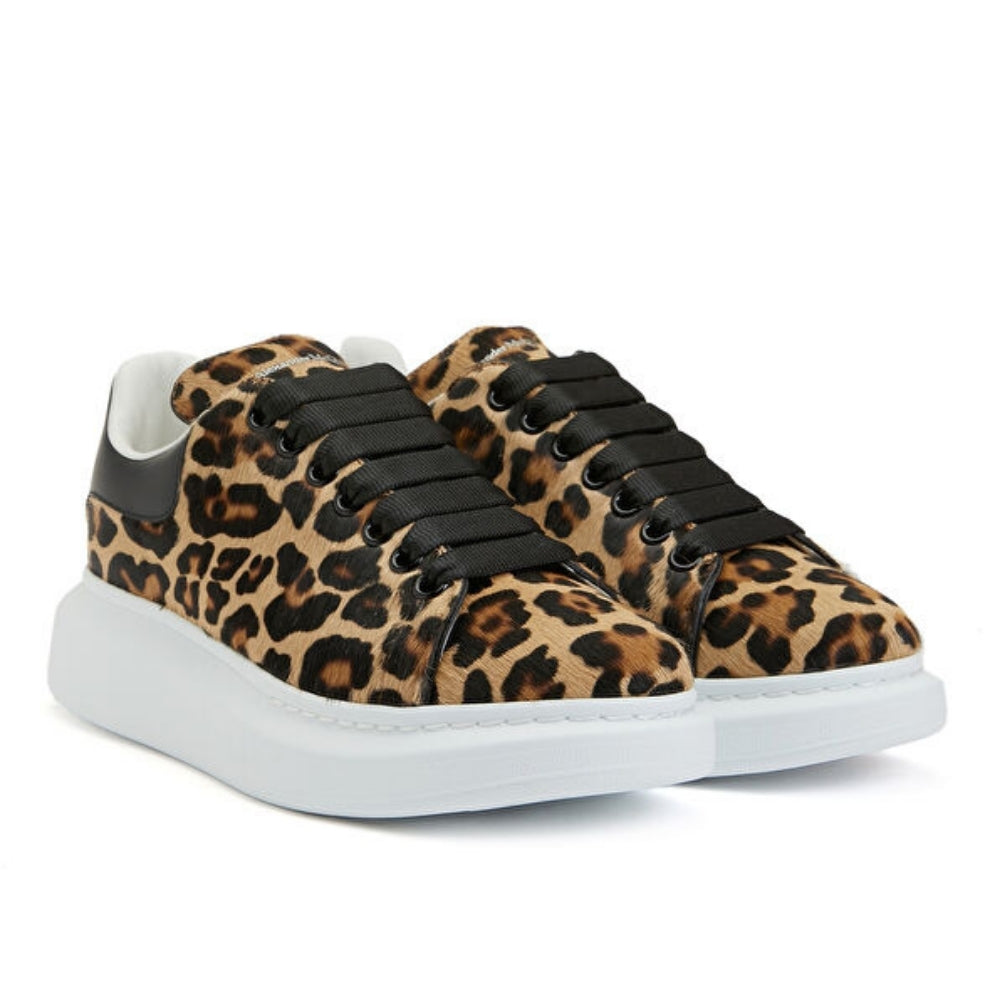 Alexander McQueen Leopard Sneakers