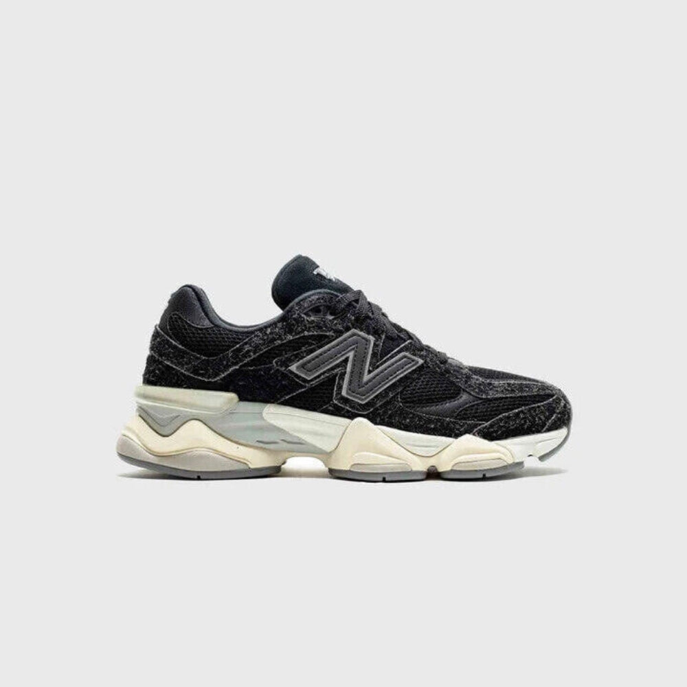 New Balance 9060 Hairy Suede in Black Sea Salt