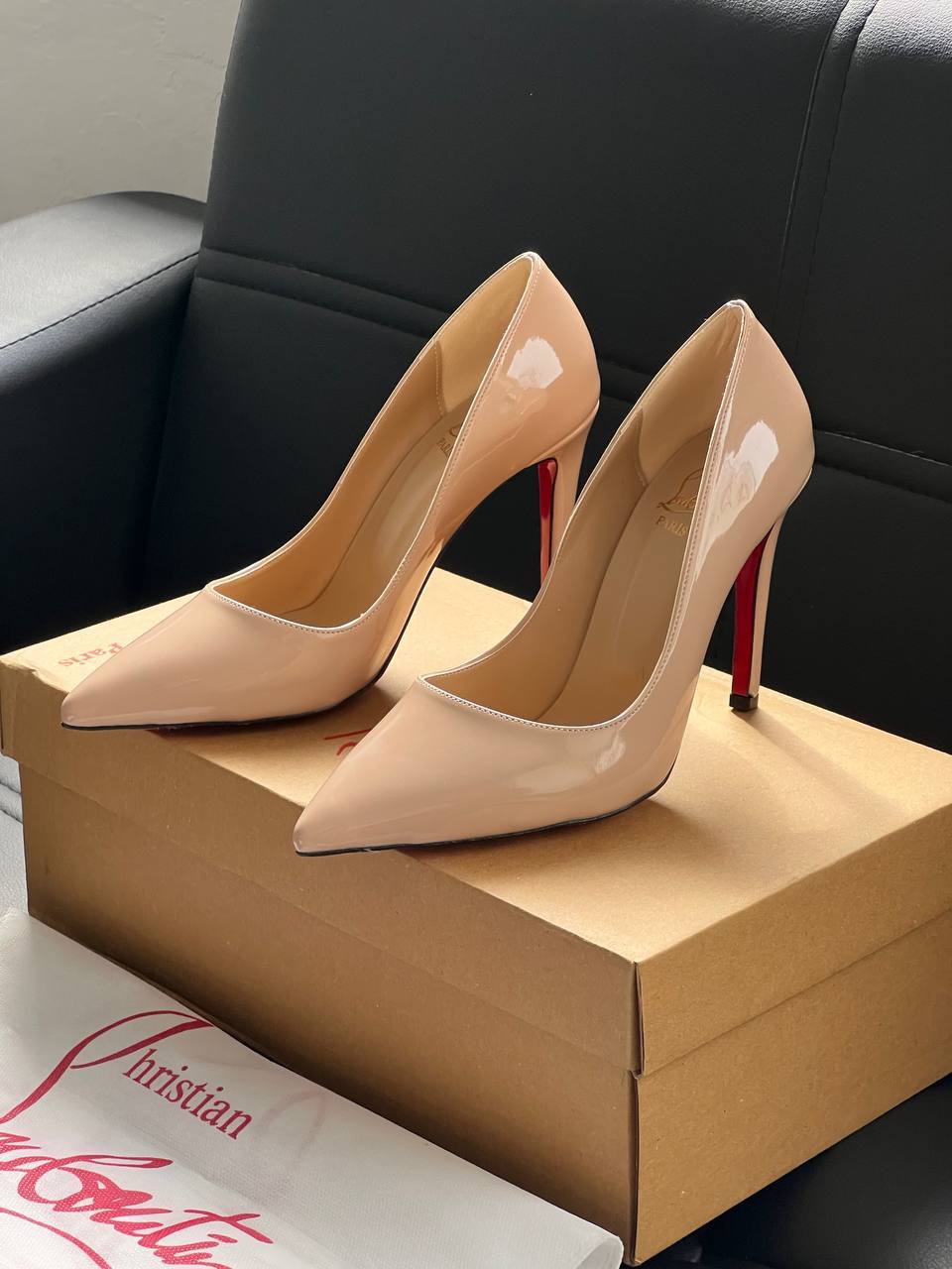 Christian Louboutin So Kate 120 Cream