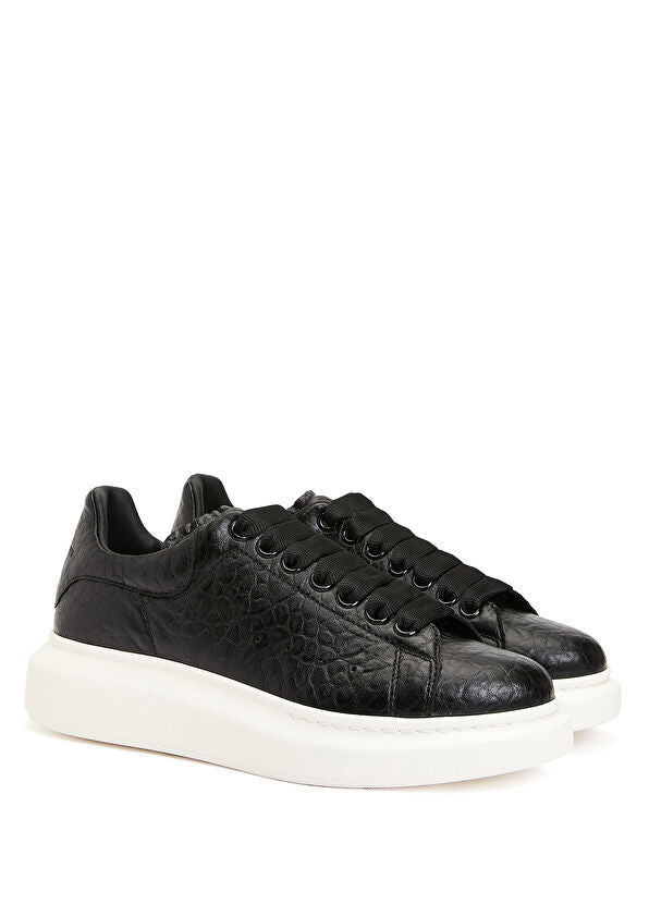 Alexander McQueen Sneaker Croc-Black