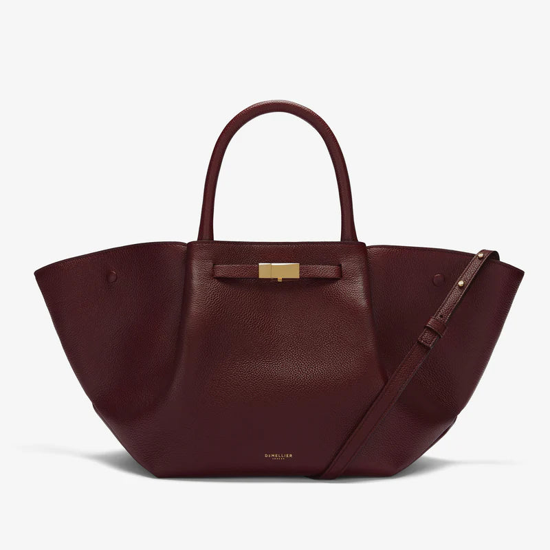 TSARINA® X DeMellier The Midi New York Bag Burgundy