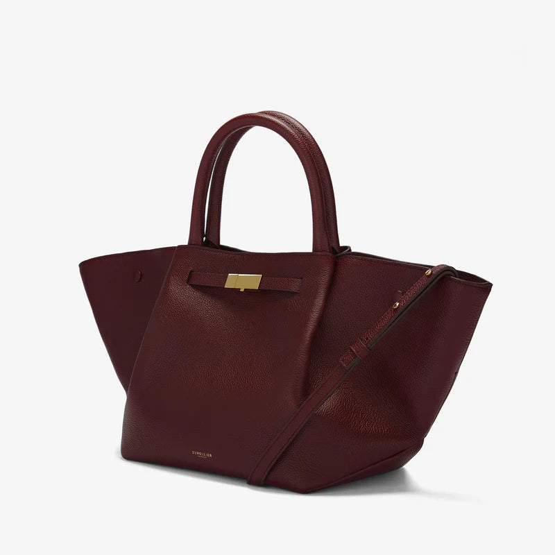 TSARINA® X DeMellier The Midi New York Bag Burgundy